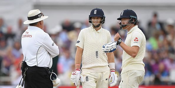 An umpire can give a batsman out if he/she fails to arrive at the crease ahead of the set limit, provided the fielding time appeals for the same